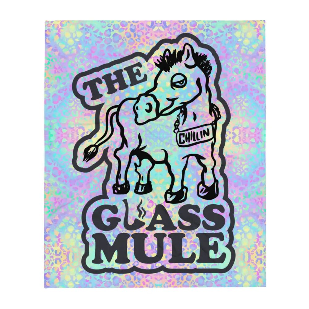 Throw Blanket - Trippy Glass Mule