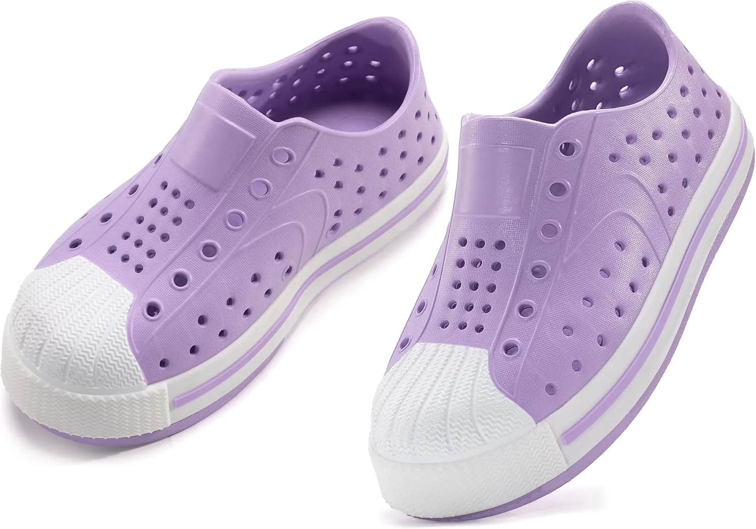 Toddler & Kids Water Shoes for Boys & Girls - Quick-Dry Non-Slip Water Sandals, Lightweight Slip-On Aqua Shoes for Swimming, Beach & Garden Play