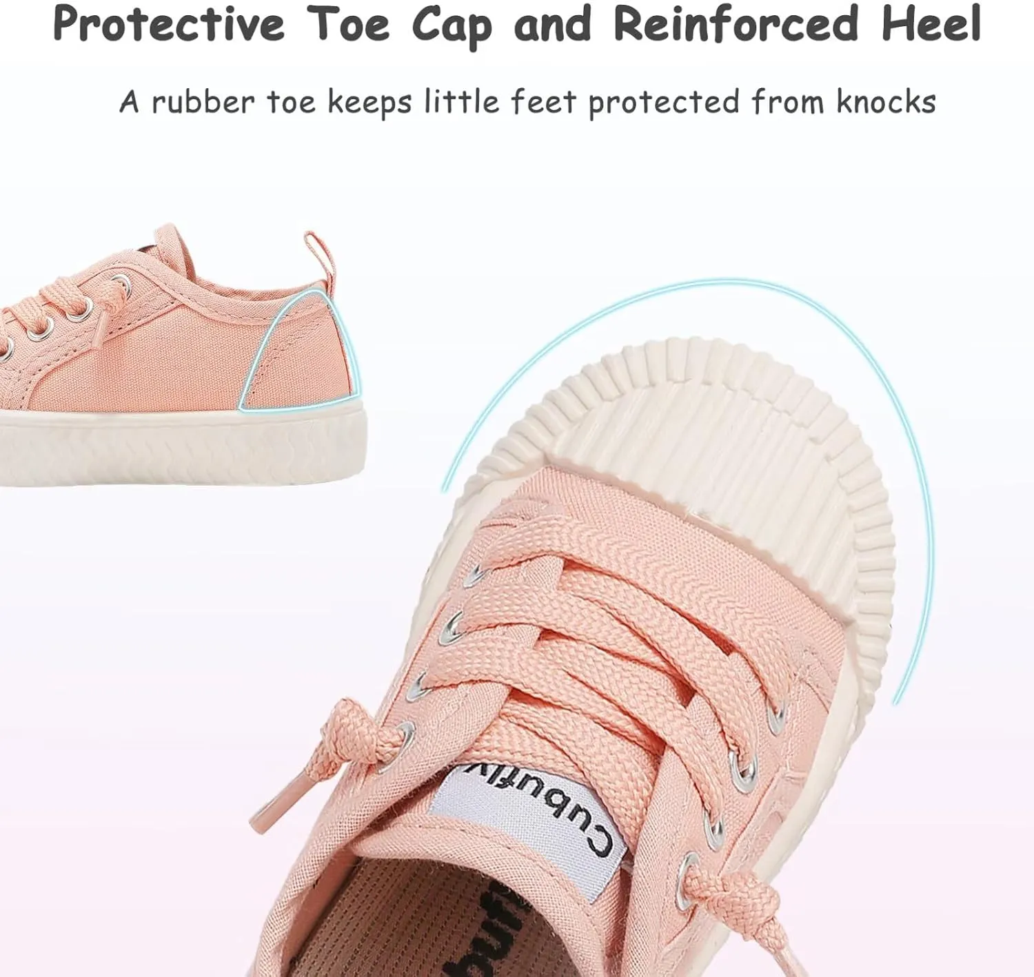 Toddler Shoes Boys Girls Slip On Canvas Sneakers