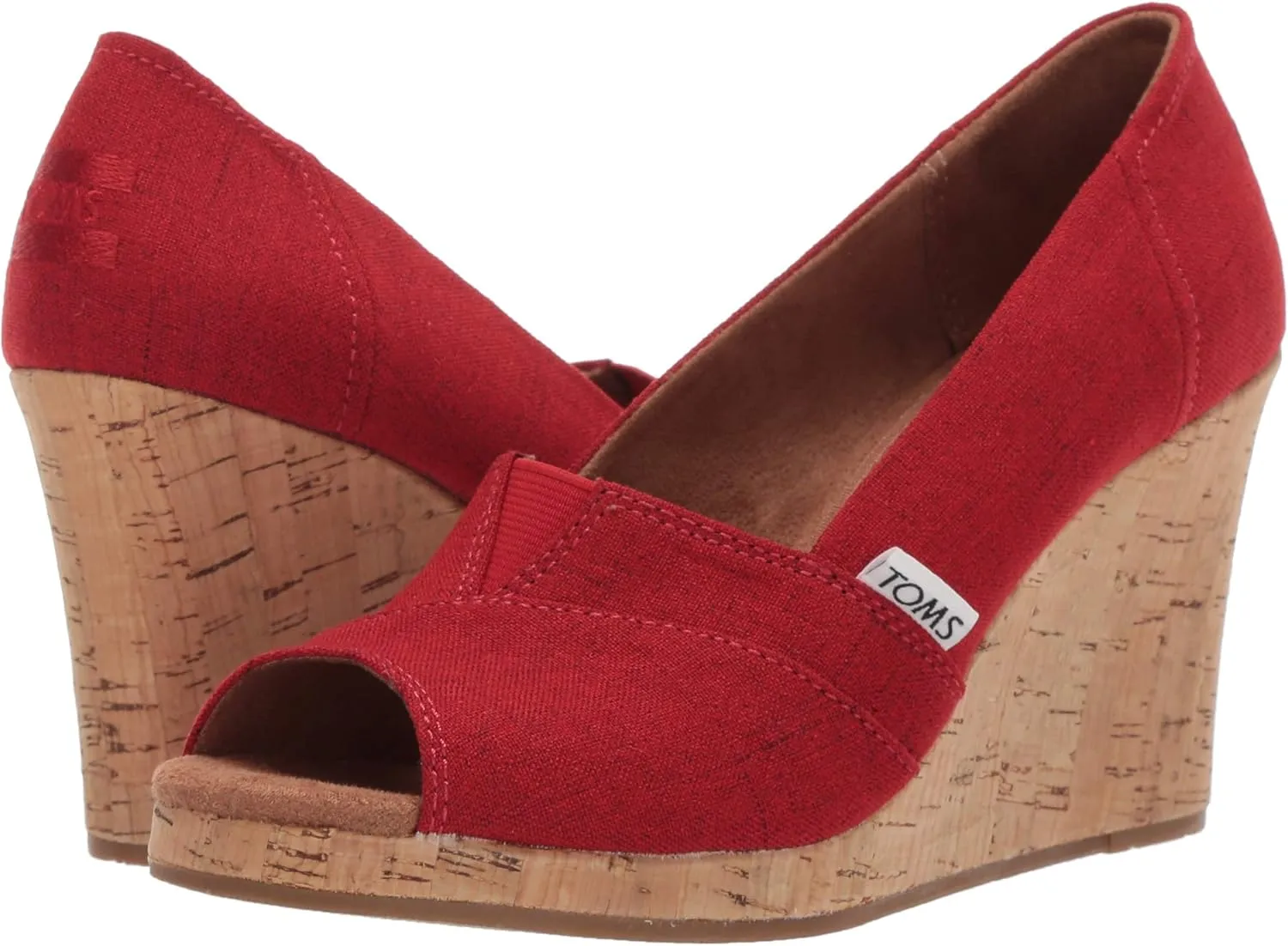 TOMS Women's Classic Espadrille Wedge Sandal