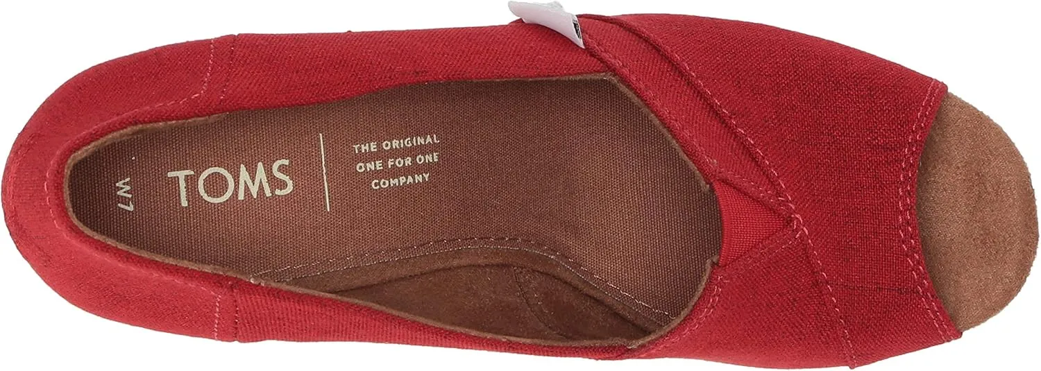 TOMS Women's Classic Espadrille Wedge Sandal