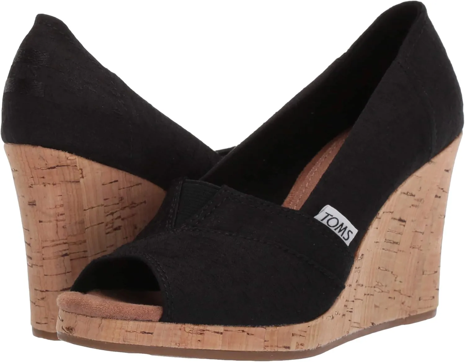 TOMS Women's Classic Espadrille Wedge Sandal