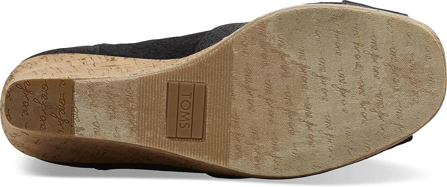 TOMS Women's Classic Espadrille Wedge Sandal