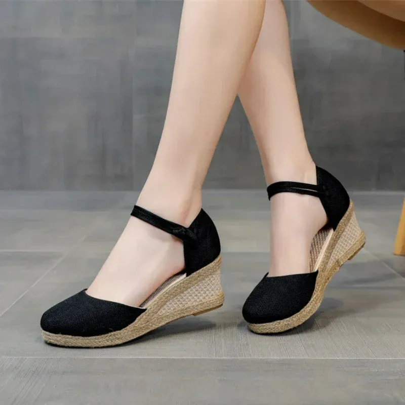 Trusted platform Espadrille Summer Comfort Safe Wedge Sandals