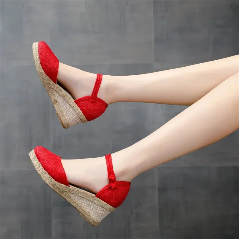 Trusted platform Espadrille Summer Comfort Safe Wedge Sandals