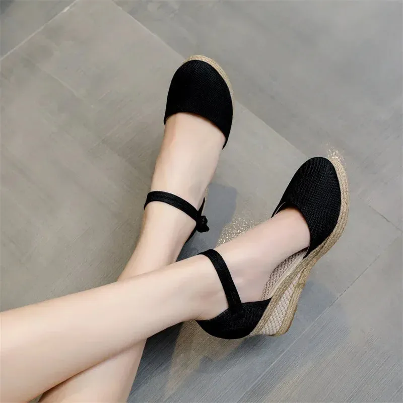 Trusted platform Espadrille Summer Comfort Safe Wedge Sandals