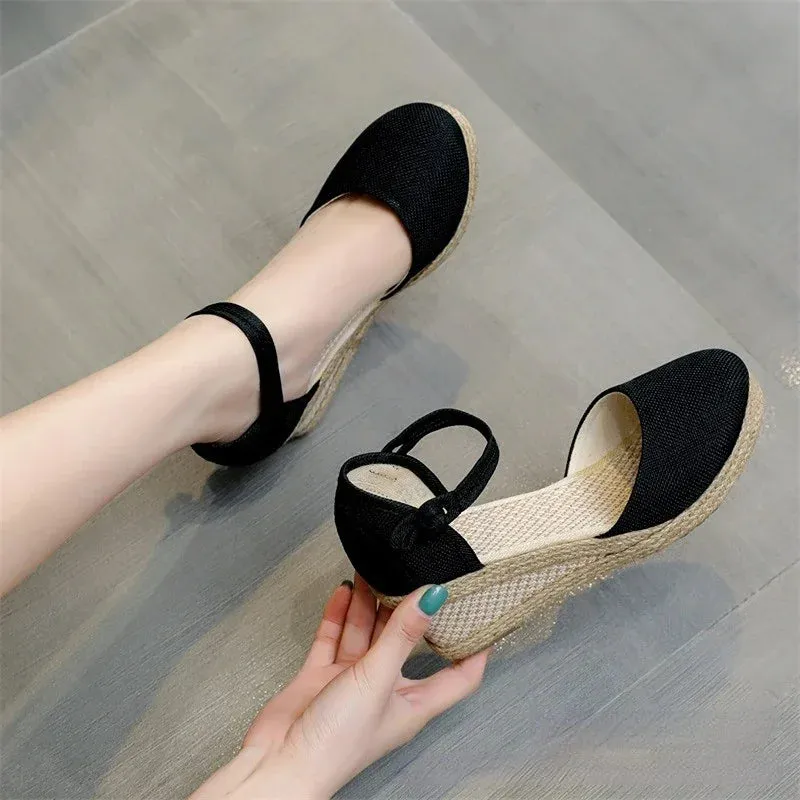 Trusted platform Espadrille Summer Comfort Safe Wedge Sandals