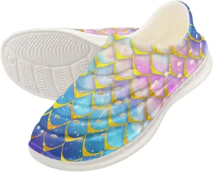 Unisex-Child Clogs Boys Girls Garden Clogs Summer Sandals Slip on Water Beach Shoes Quick Dry