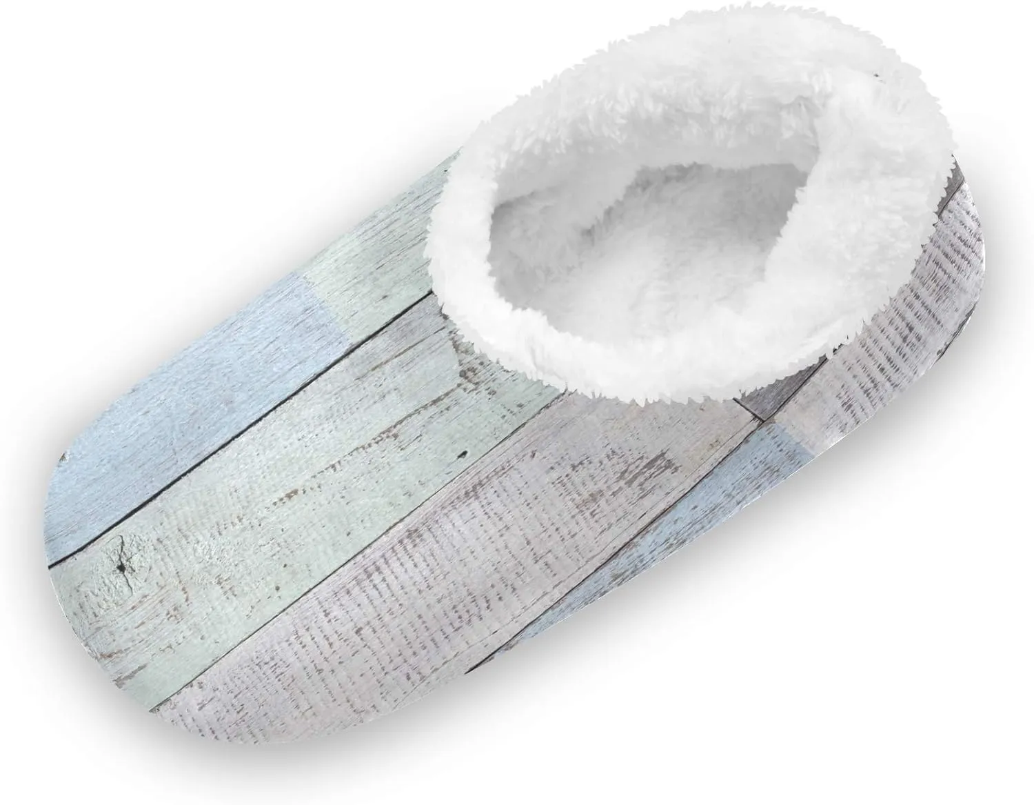 Unisex Fuzzy House Slippers Memory Foam Warm Slip Shoes Fur Lining M-XXL