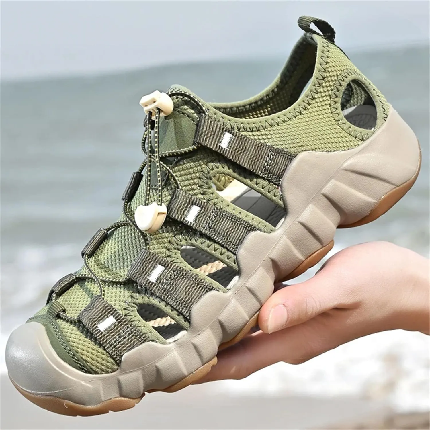 Unisex Quick-Dry Sandals - Anti-Slip Water Shoes for Beach and Seaside