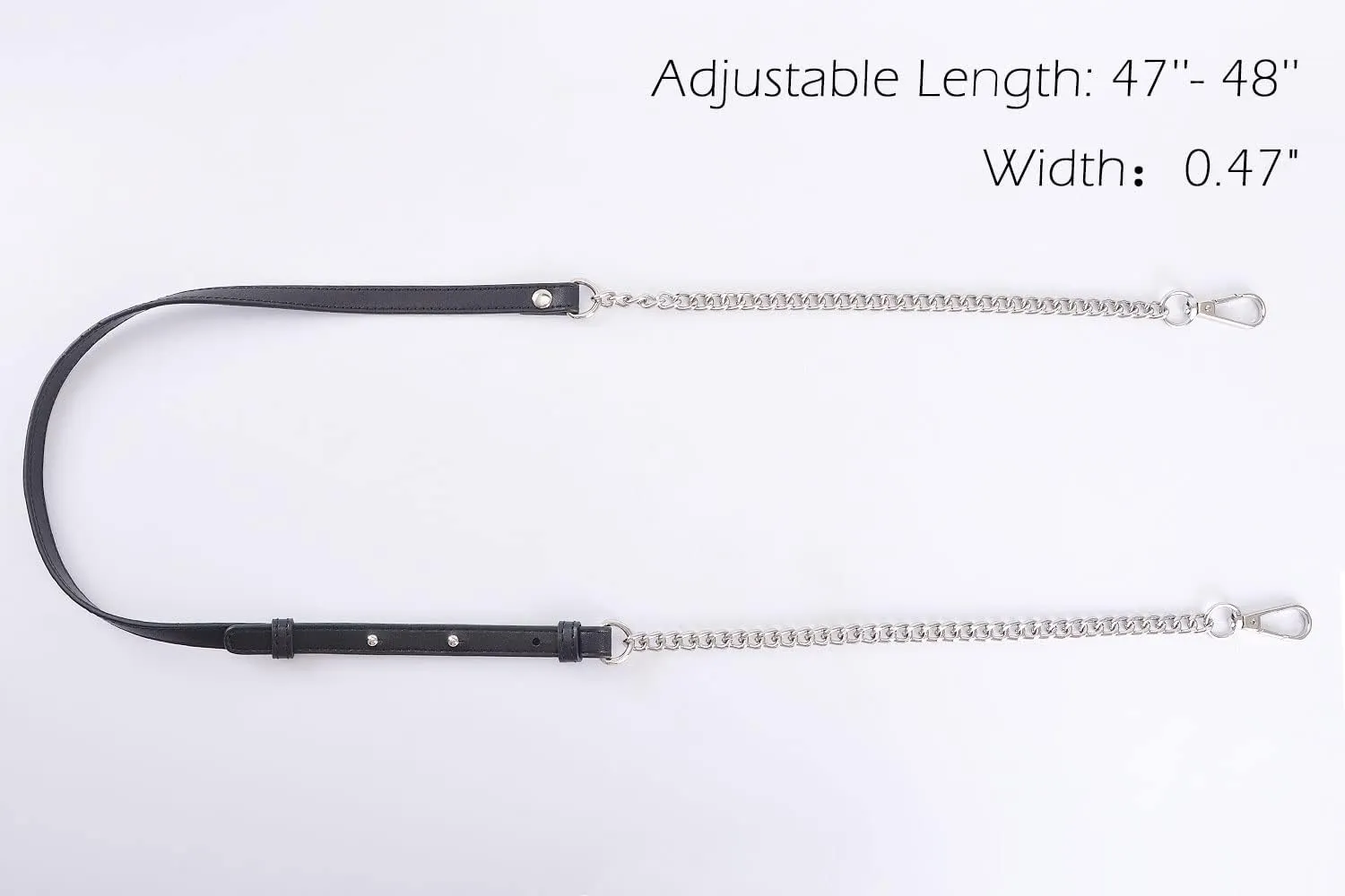 VanEnjoy Genuine Leather Chain Strap Replacement Purse Crossbody Bag Handbag Adjustable