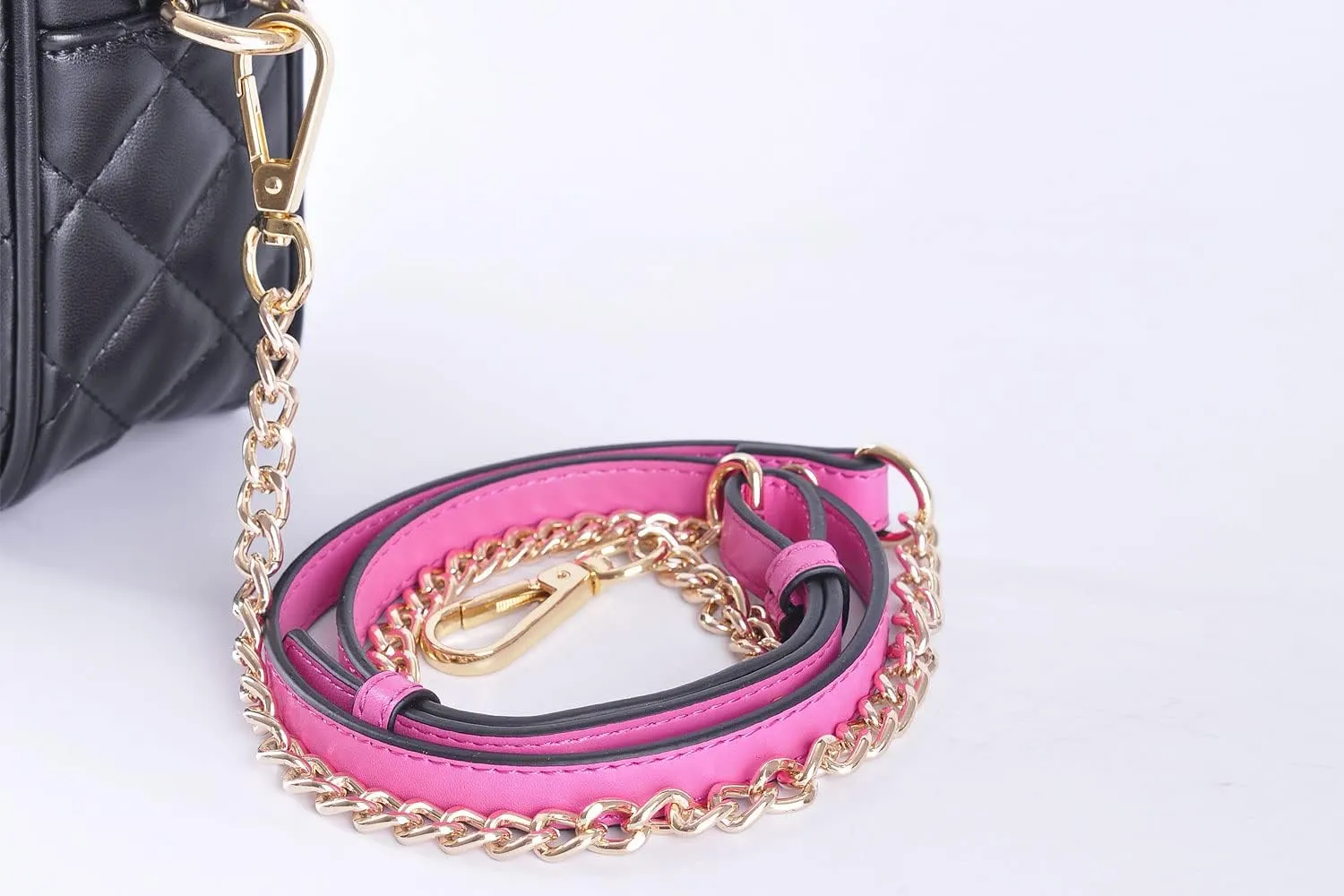 VanEnjoy Genuine Leather Chain Strap Replacement Purse Crossbody Bag Handbag Adjustable
