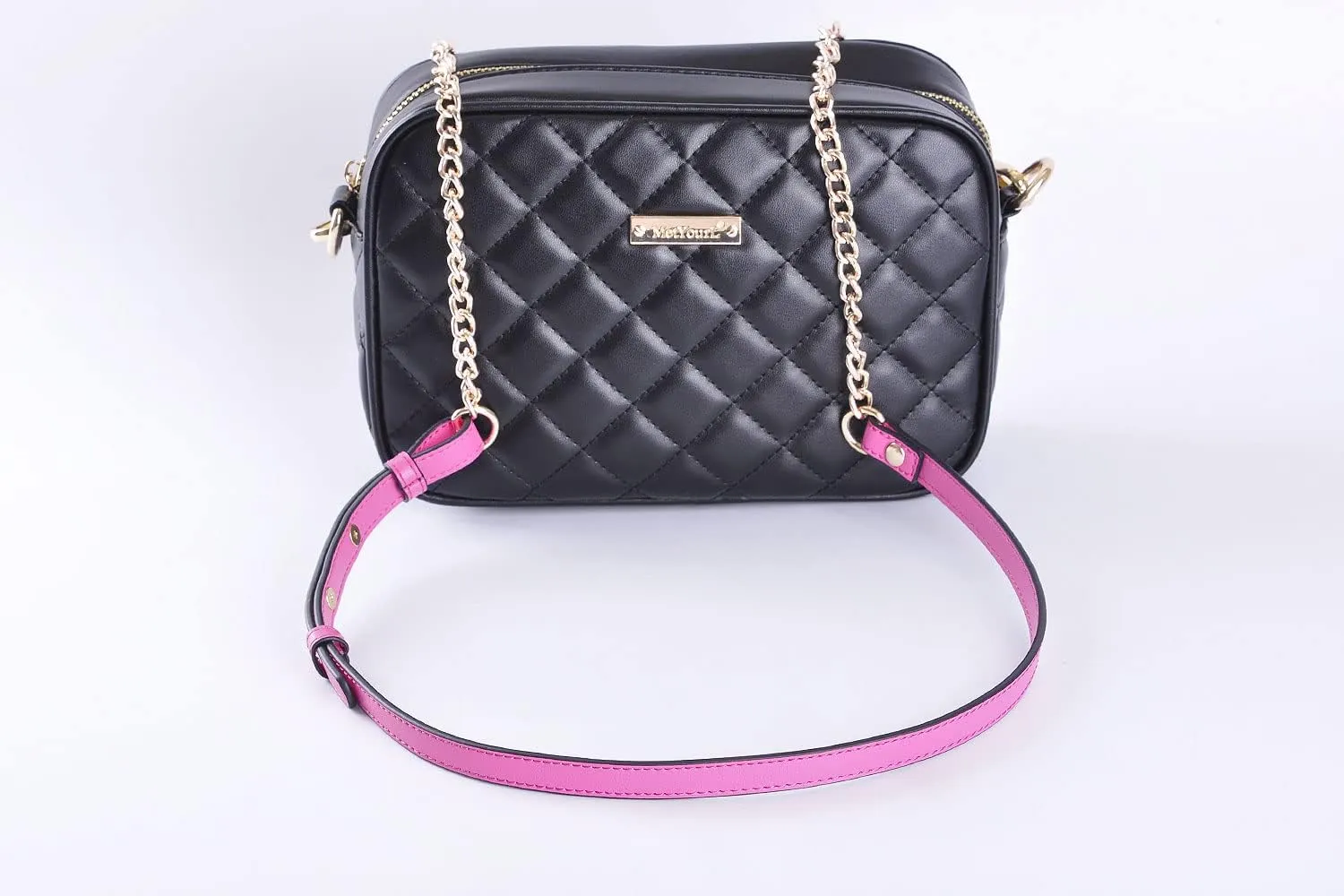 VanEnjoy Genuine Leather Chain Strap Replacement Purse Crossbody Bag Handbag Adjustable