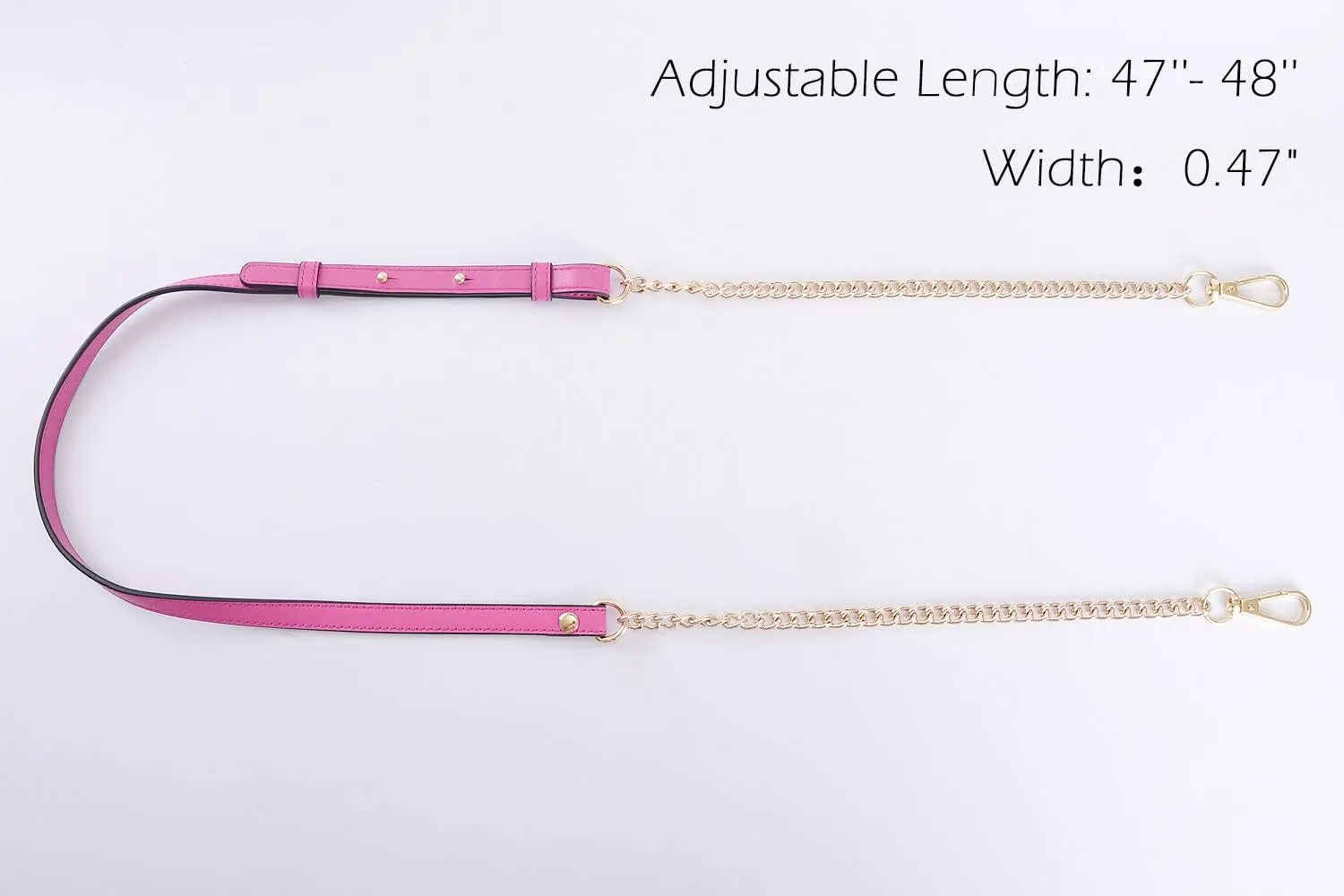 VanEnjoy Genuine Leather Chain Strap Replacement Purse Crossbody Bag Handbag Adjustable