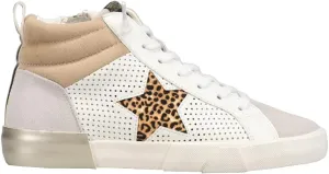 Vintage Havana Womens Lana Glitter Slip On Sneakers Shoes Casual - Silver
