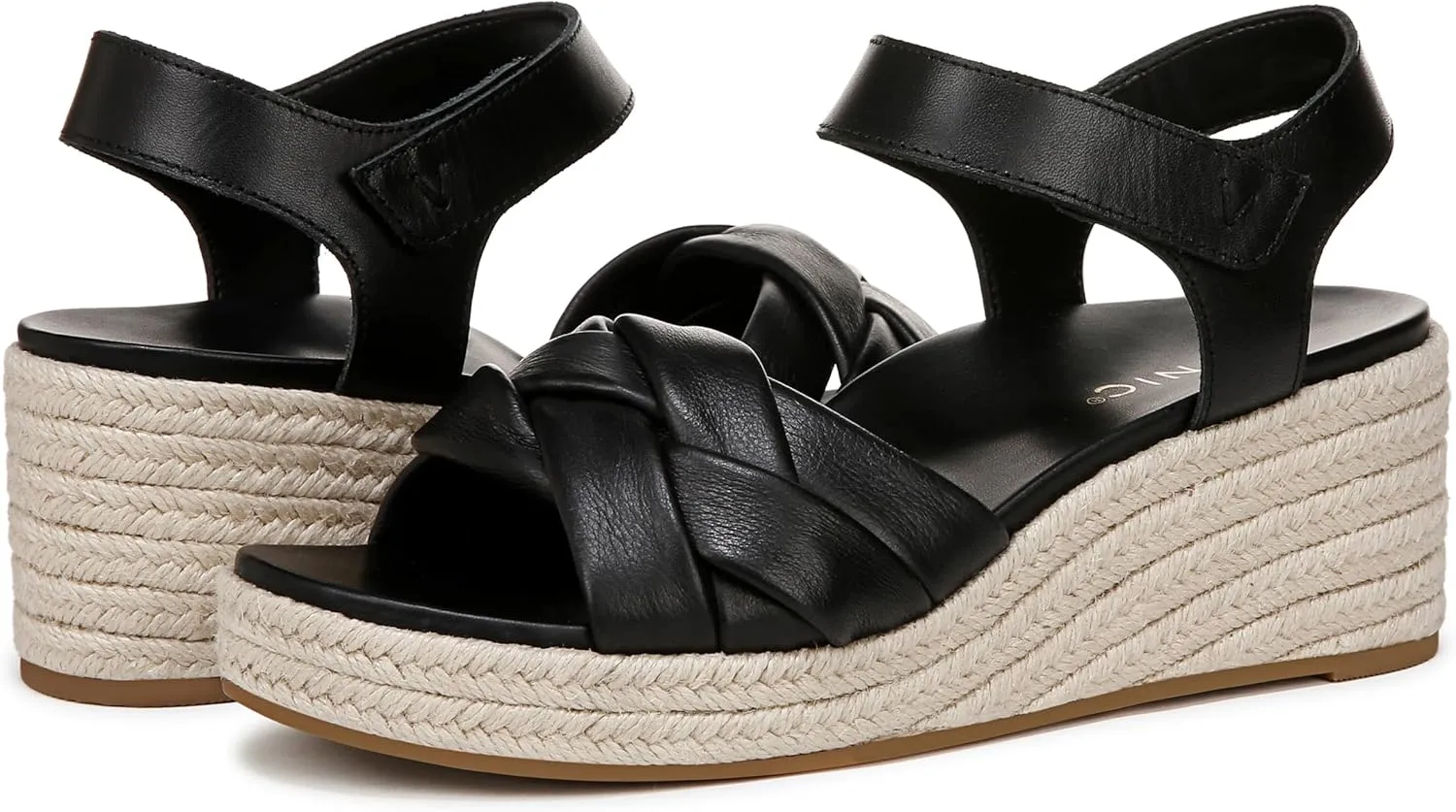 Vionic Women's Saratoga Espadrille Wedge Sandal