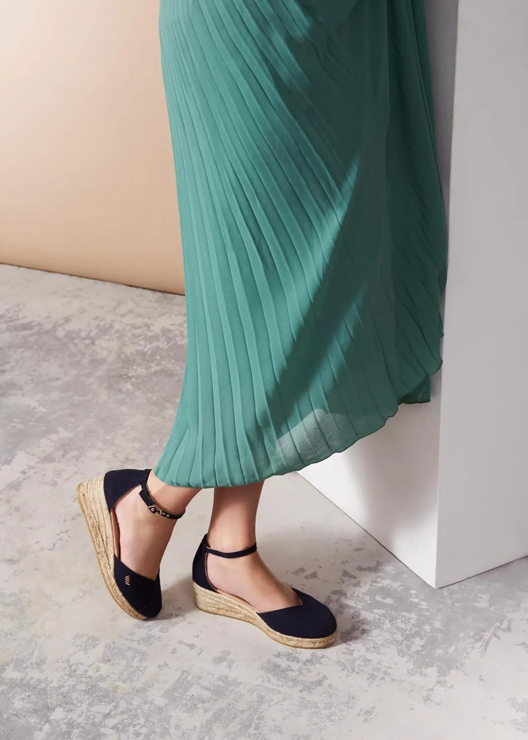 VISCATA Formiga Canvas Espadrille Sandal Wedges, Comfort and Style for Every Occasion, Size 5-12