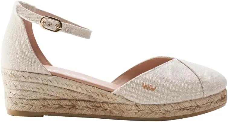 VISCATA Formiga Canvas Espadrille Sandal Wedges, Comfort and Style for Every Occasion, Size 5-12