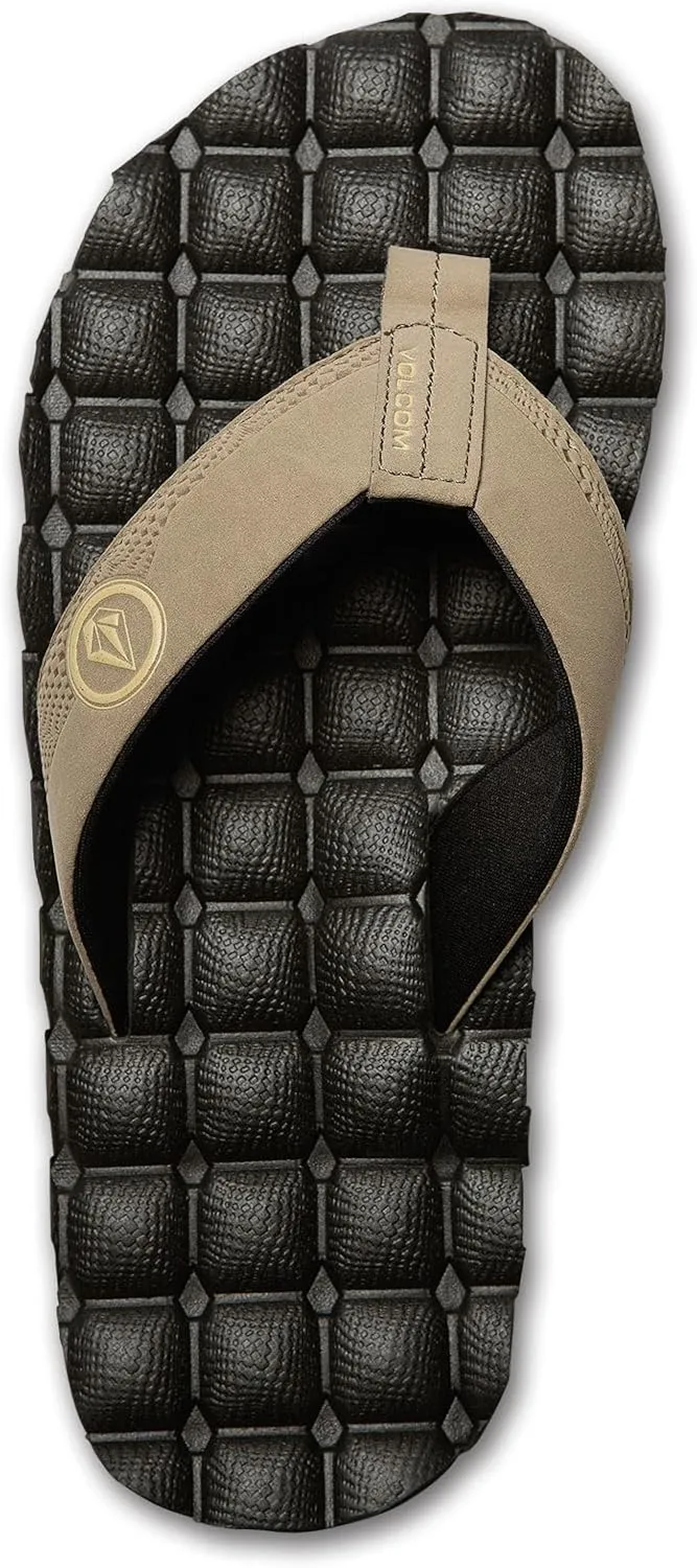 Volcom Men's Recliner Sandal Flip Flop