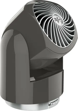 Vornado Flippi V10 Oscillating Compact Air Circulator Fan, Quiet Portable Fan for Office or Bedroom, Adjustable Head, 3 Speeds, Graphite Gray