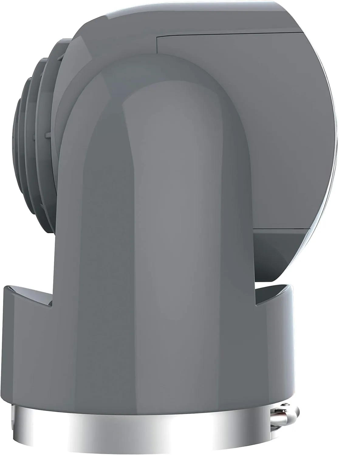 Vornado Flippi V6 Compact Air Circulator Fan, Quiet Portable Travel Fan for Office or Bedroom, Adjustable Head, 2 Speeds, Storm Gray