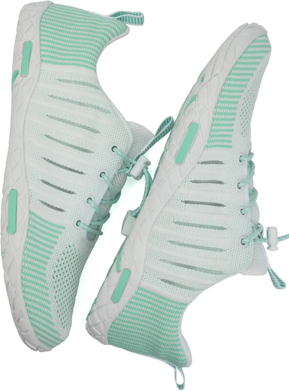 WateLves Barefoot Water Shoes Women Men Beach Swim Shoes Athletic Quick-Dry Aqua Socks Breathable Mesh Sneakers Walking Shoes