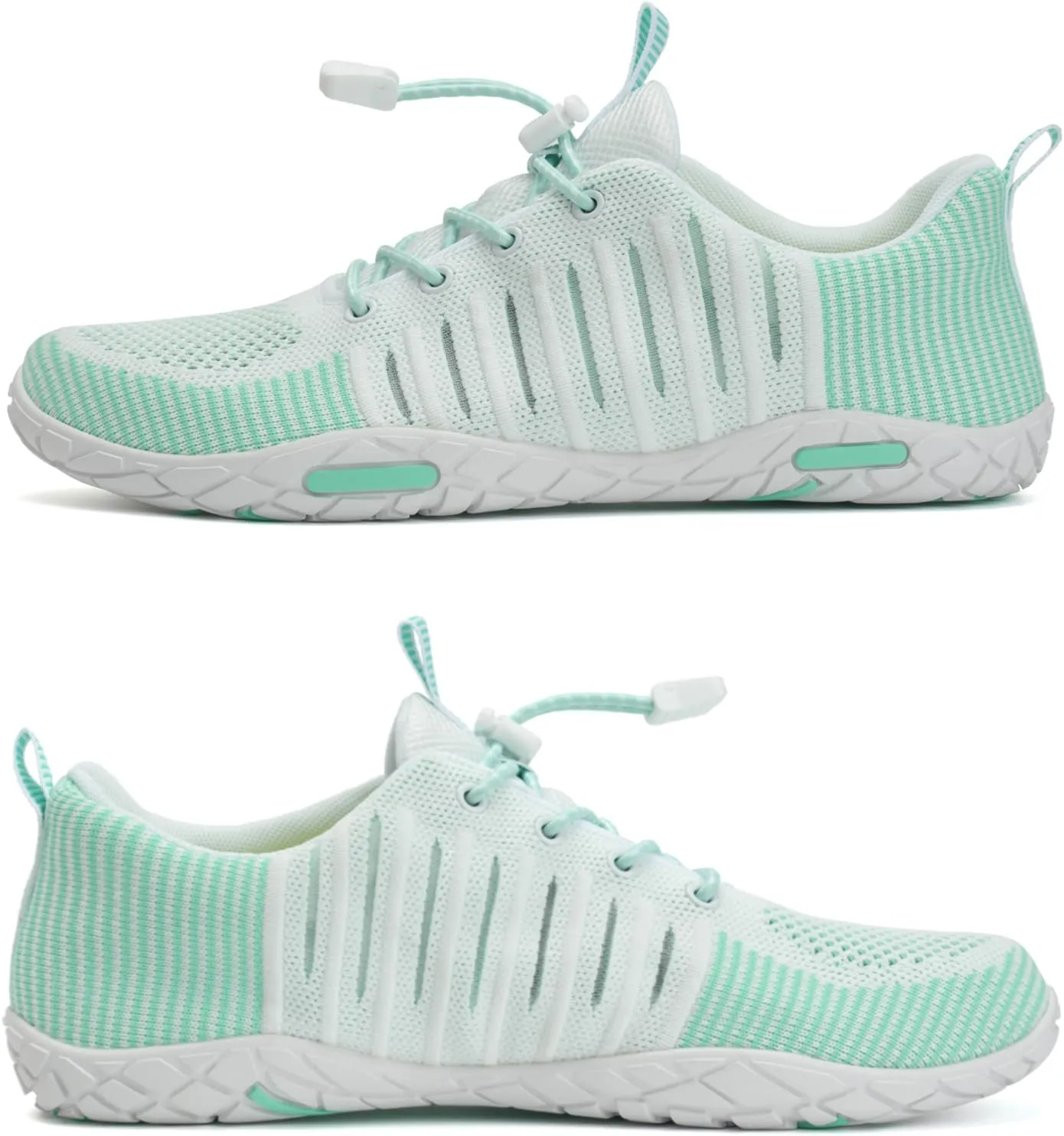 WateLves Barefoot Water Shoes Women Men Beach Swim Shoes Athletic Quick-Dry Aqua Socks Breathable Mesh Sneakers Walking Shoes
