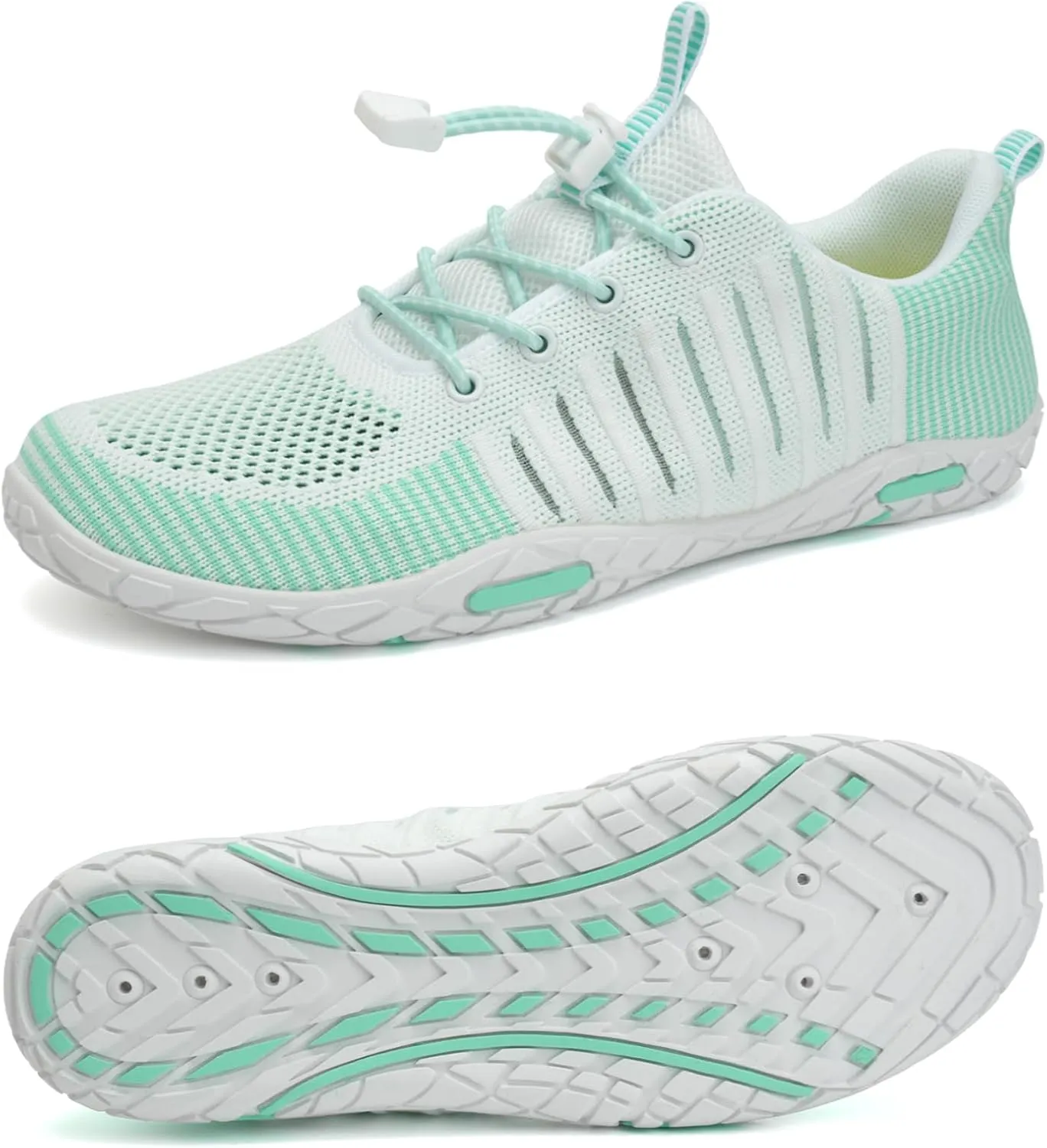 WateLves Barefoot Water Shoes Women Men Beach Swim Shoes Athletic Quick-Dry Aqua Socks Breathable Mesh Sneakers Walking Shoes