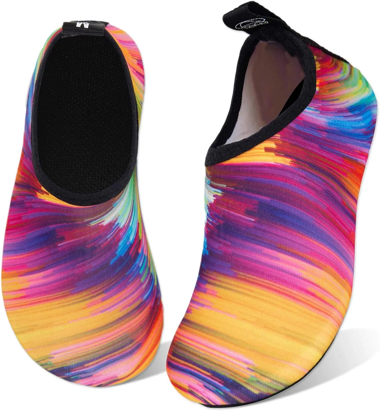 WateLves Kids Water Shoes Toddler Girls Boys Barefoot Non-Slip Quick Dry Aqua Socks for Beach Swim Walking