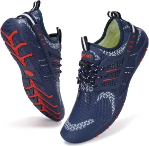 WateLves Water Shoes Mens Womens Beach Swim Shoes Quick-Dry Aqua Socks Pool Shoes for Surf Yoga Water Aerobics