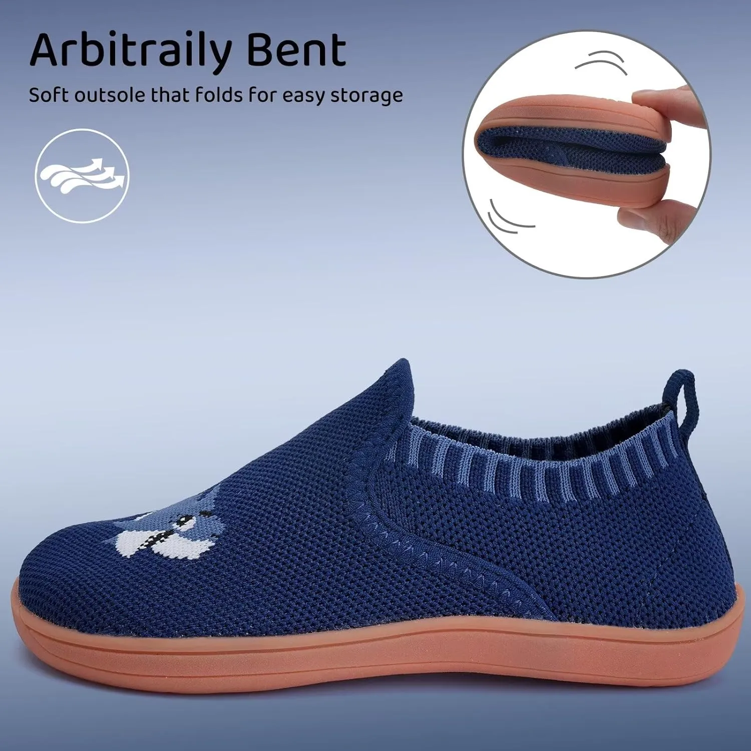 WateLves Wide Toddler Water Shoes Little Boys Girls Barefoot Shoes Quick Dry Slip on Aqua Socks for Swim Beach Pool Water Sport