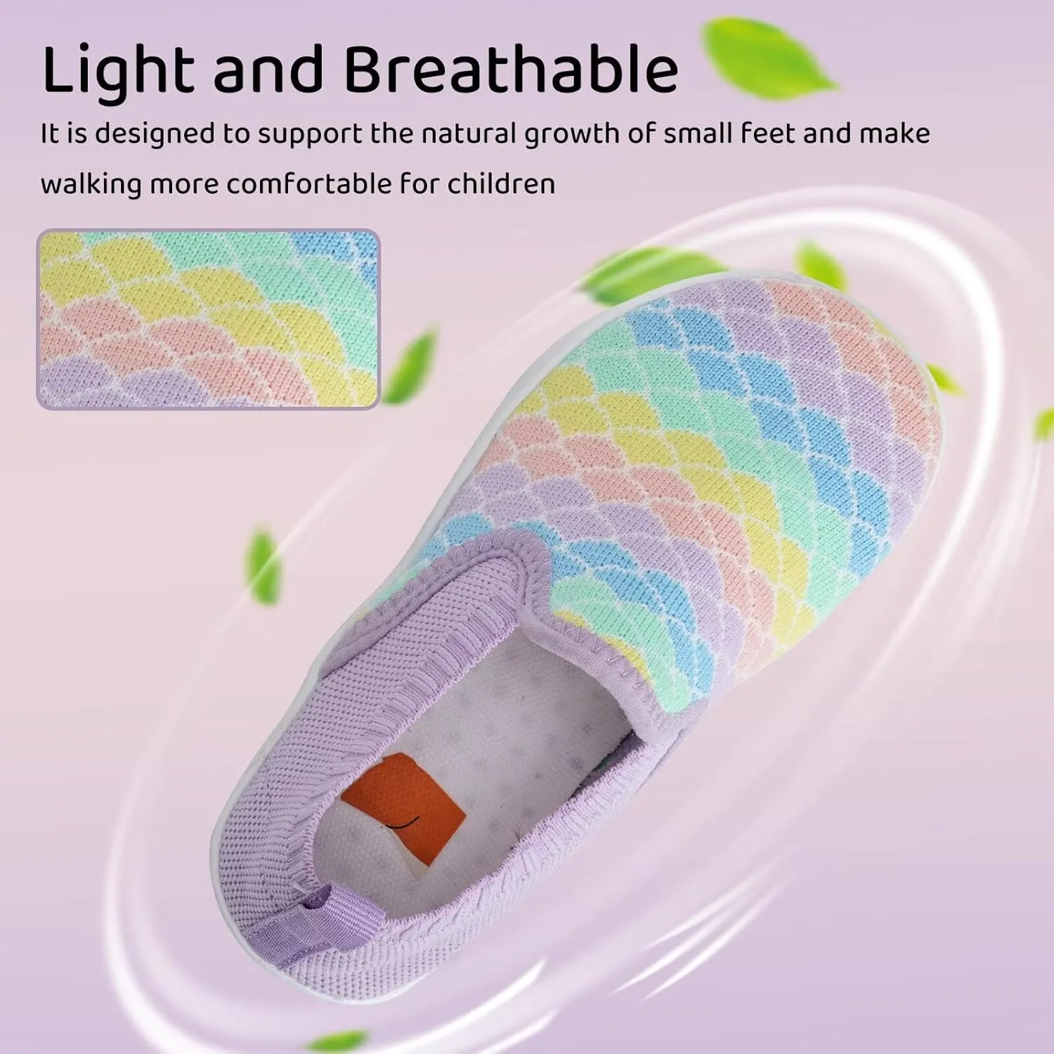 WateLves Wide Toddler Water Shoes Little Boys Girls Barefoot Shoes Quick Dry Slip on Aqua Socks for Swim Beach Pool Water Sport