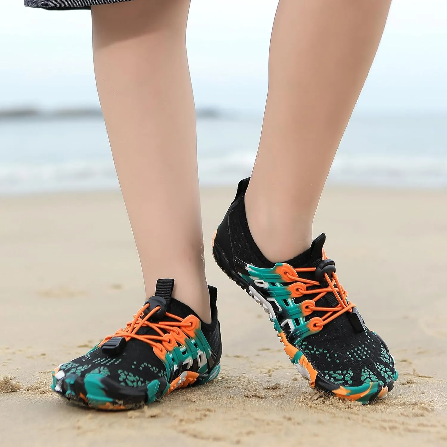 Water Shoes for Kids Boys Girls Aqua Socks Barefoot Beach Sports Swim Pool Outdoor Lightweight Quick Dry Little Big Kid