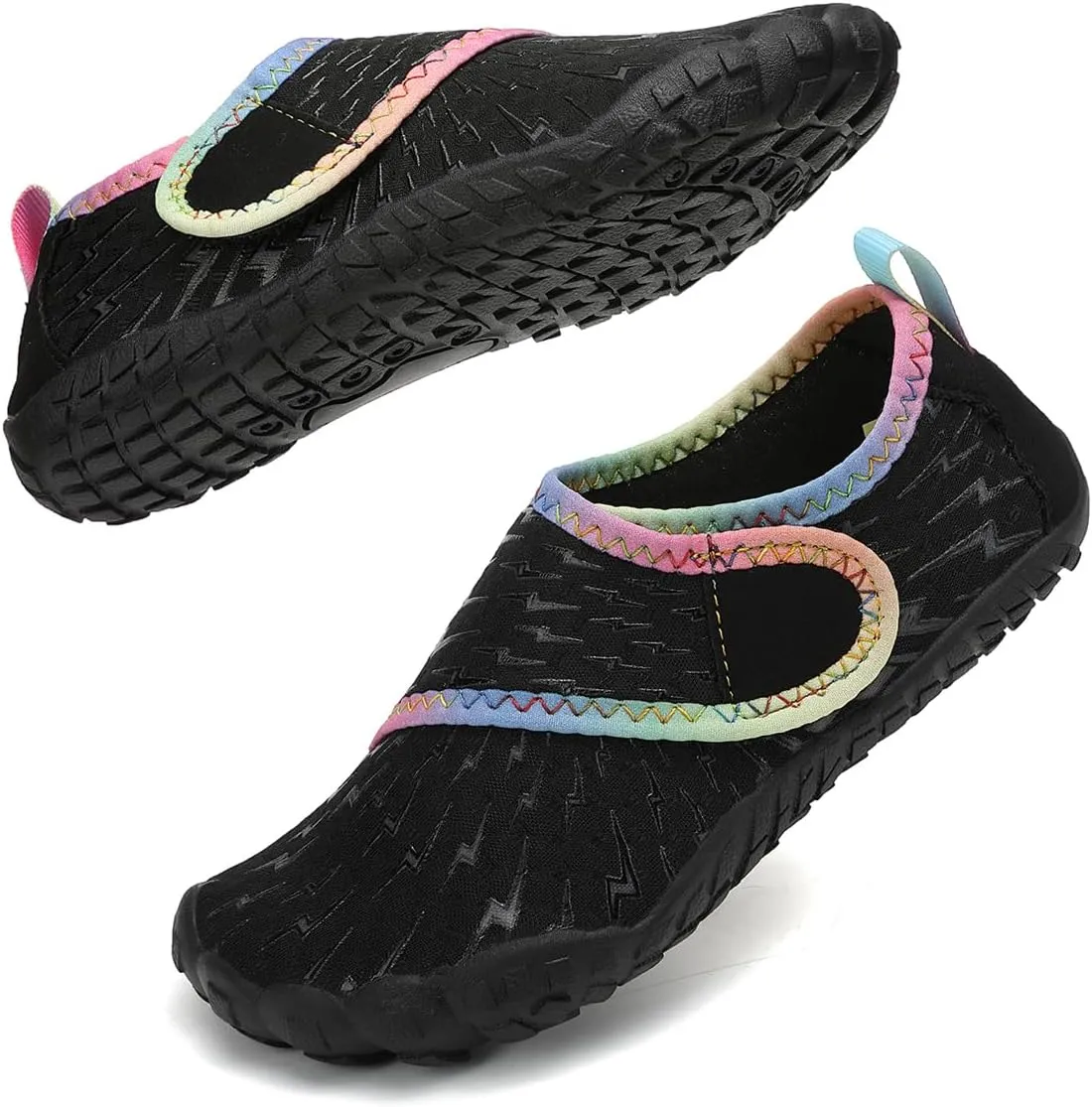 Water Shoes for Kids Boys Girls Aqua Socks Barefoot Beach Sports Swim Pool Outdoor Quick Dry Lightweight Little Big Kid