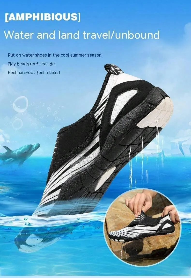 Water Shoes Women Men Quick Dry Hiking Footwear Barefoot Aqua Socks Shoes Sport Swim Pool Beach Shoes Athletic Adult Walking Shoes Lightweight Breathable Swimming Shoes for Women Men