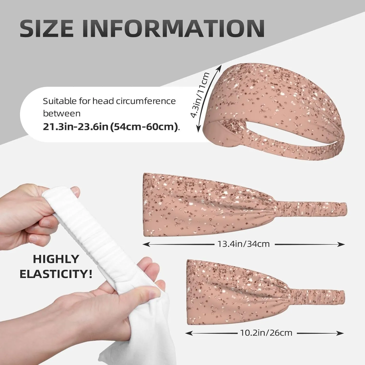 Westie Dogs Beach Summer Tropical Workout Headbands Fashion Sports Sweatbands Yoga for Fitness Athletic Non Slip Wicking Headscarf for Men Womens Girls Summer Accessories Elastic Bands
