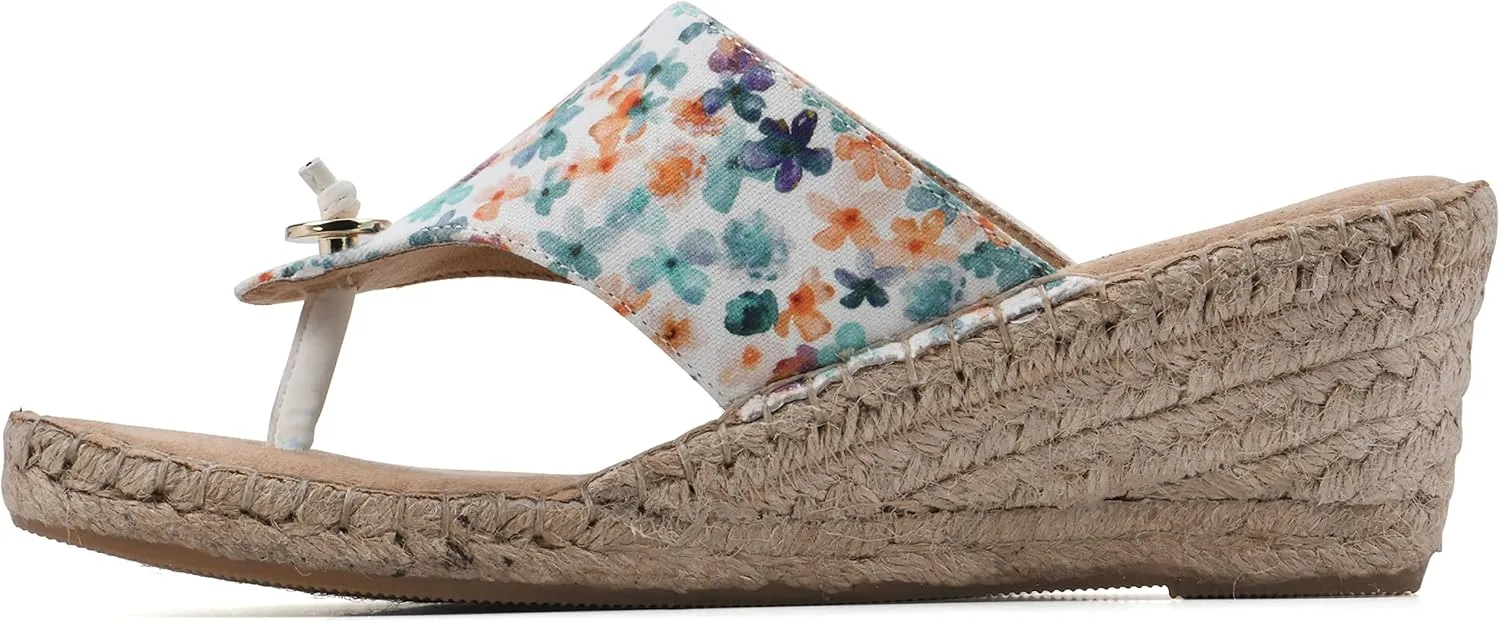 WHITE MOUNTAIN Women's Beachball Espadrille Wedge Sandal