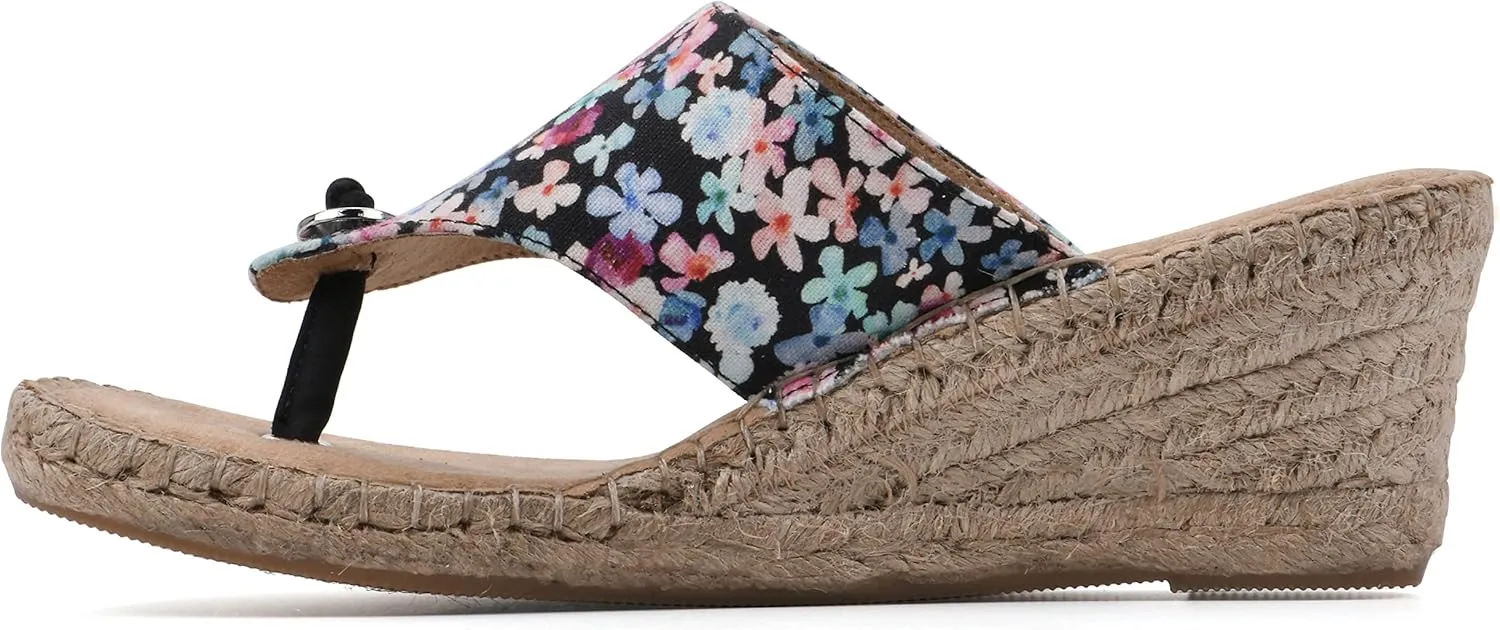 WHITE MOUNTAIN Women's Beachball Espadrille Wedge Sandal