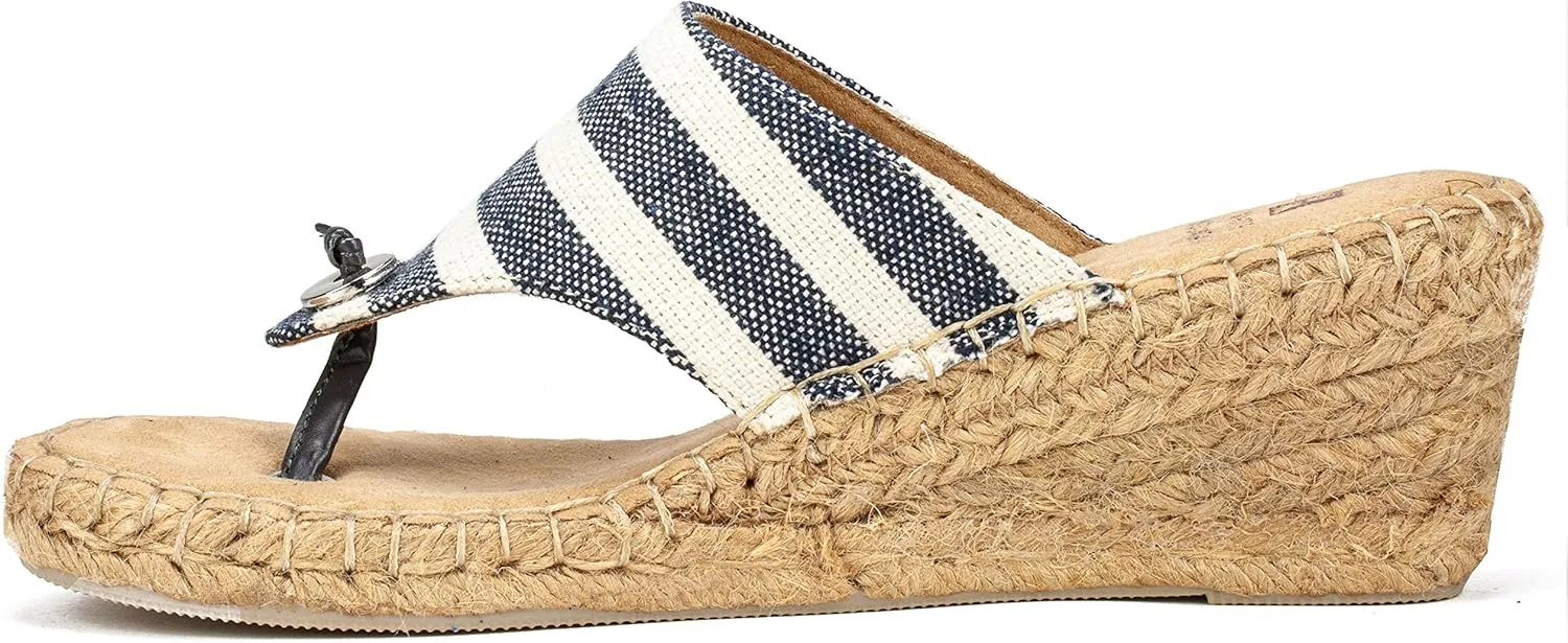 WHITE MOUNTAIN Women's Beachball Espadrille Wedge Sandal
