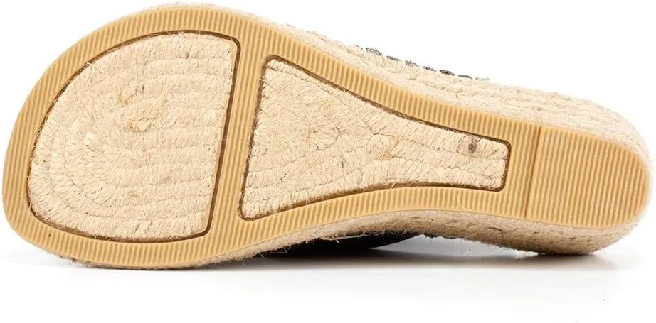 WHITE MOUNTAIN Women's Beachball Espadrille Wedge Sandal