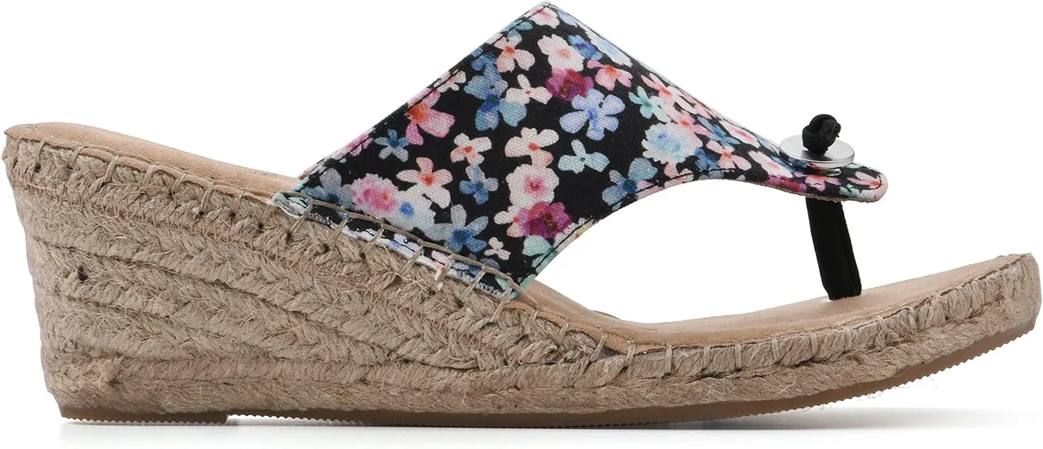 WHITE MOUNTAIN Women's Beachball Espadrille Wedge Sandal