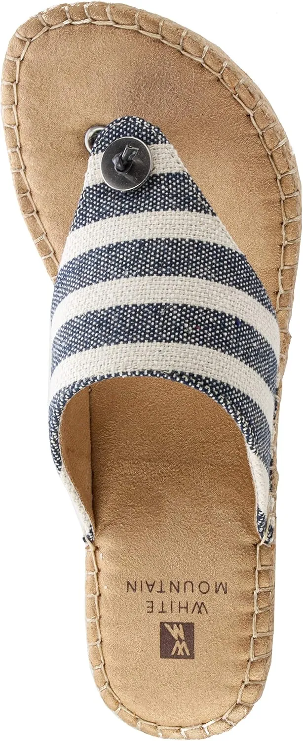 WHITE MOUNTAIN Women's Beachball Espadrille Wedge Sandal