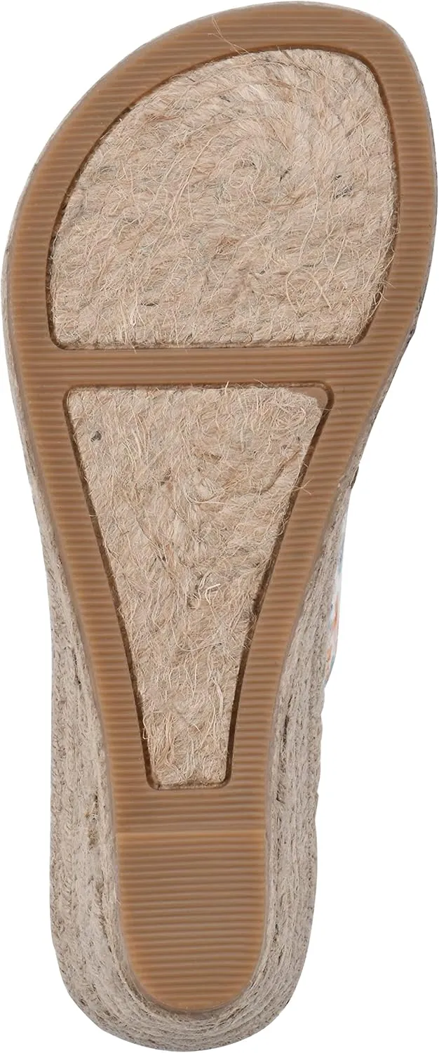 WHITE MOUNTAIN Women's Beachball Espadrille Wedge Sandal