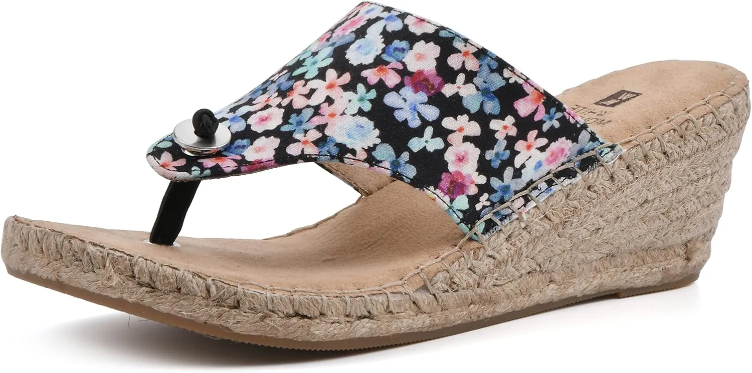 WHITE MOUNTAIN Women's Beachball Espadrille Wedge Sandal