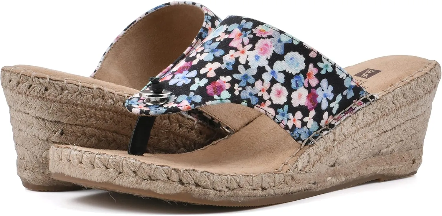 WHITE MOUNTAIN Women's Beachball Espadrille Wedge Sandal