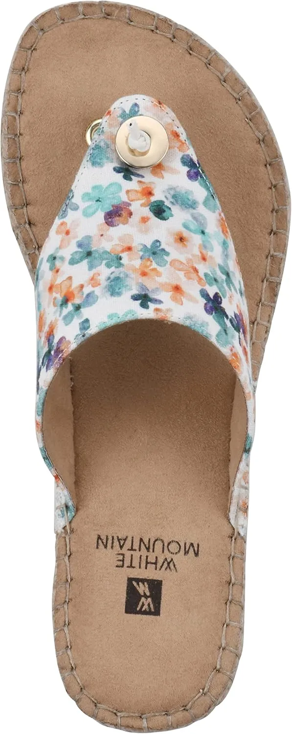 WHITE MOUNTAIN Women's Beachball Espadrille Wedge Sandal
