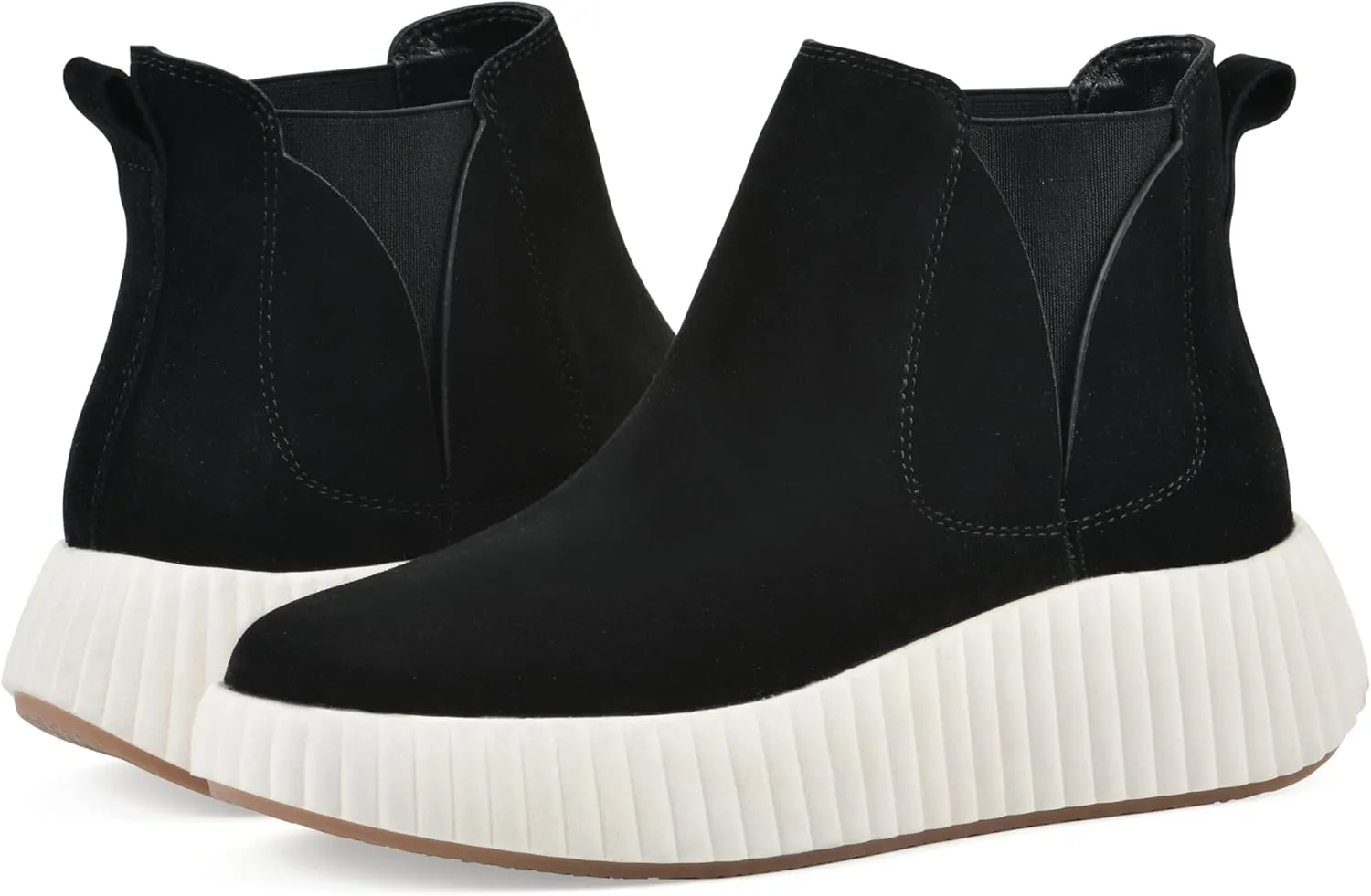 WHITE MOUNTAIN Women's Dignify Platform High-Top Sneaker Bootie