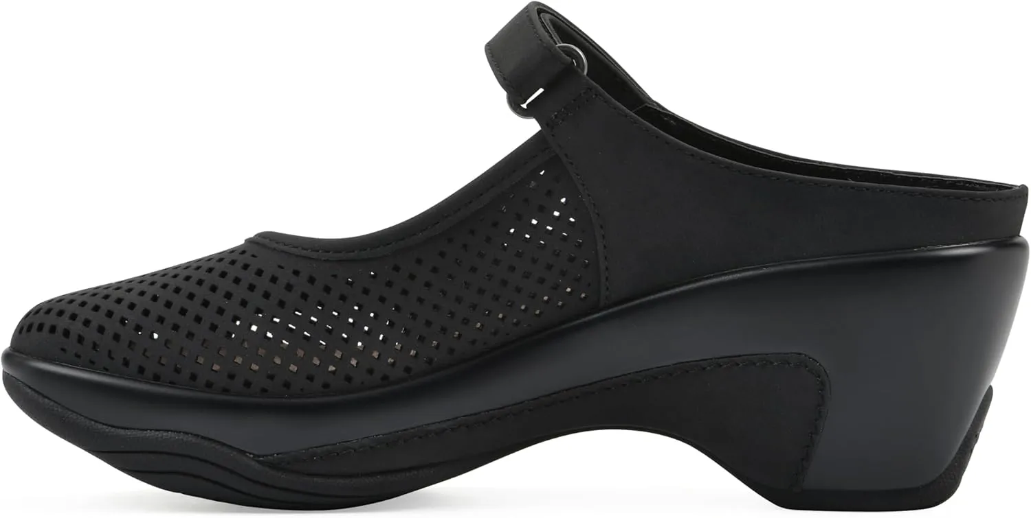 WHITE MOUNTAIN Women's Vinto 2 Heeled Mary Jane Clog