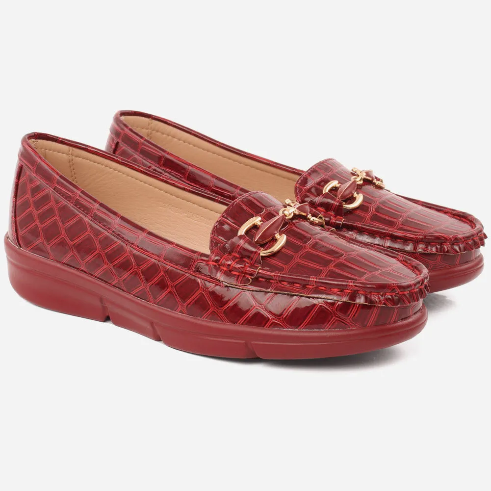 Women "Trine" Comfortable Slip On Moccasins