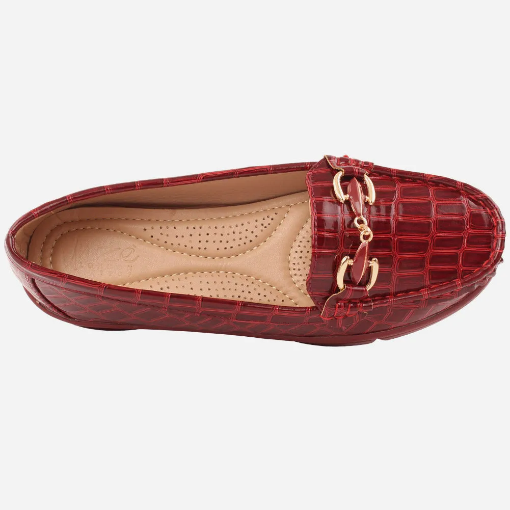 Women "Trine" Comfortable Slip On Moccasins